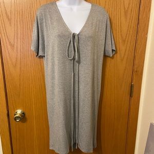 Gray T-shirt dress size M